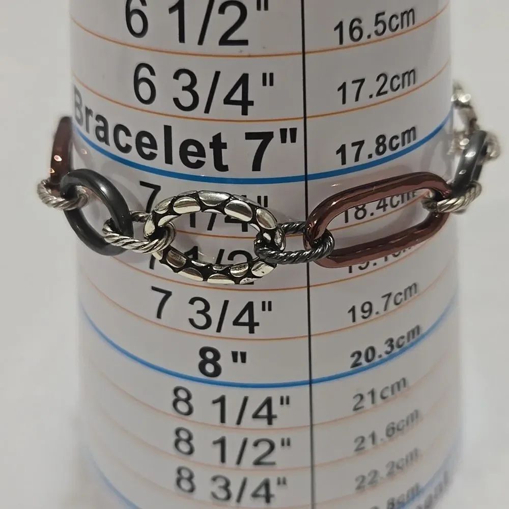 Brighton Multi-Color Link Bracelet - Picture 5 of 6